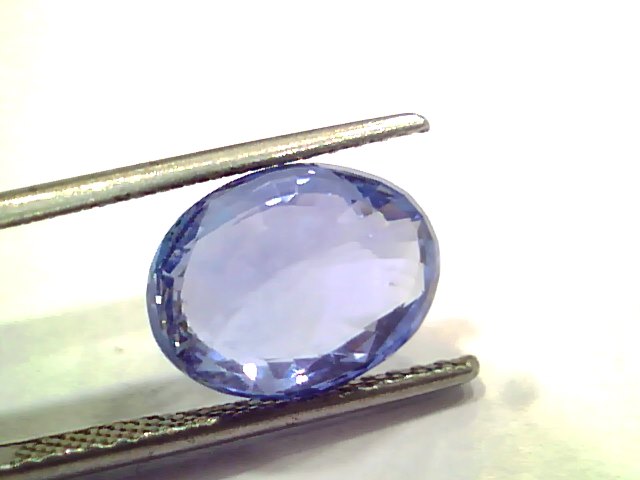 6.47 Ct IGI Certified Unheated Untreated Natural Burma Blue Sapphire