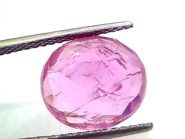 8.27 Ct GII Certified Unheated Untreated Natural Old Burma Ruby AAA