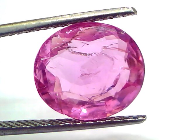 8.27 Ct GII Certified Unheated Untreated Natural Old Burma Ruby AAA