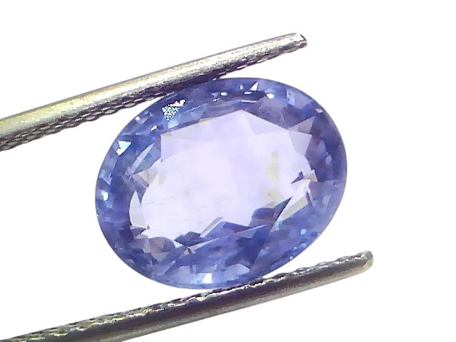 8.79 Ct IGI Certified Unheated Untreated Natural Burma Blue Sapphire